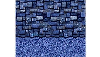 24' Round Blue Slate 54" EZ-Bead Liner | Standard Gauge | LA5RB2400BS4STX