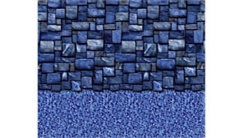 27' Round Blue Slate 54" EZ-Bead Liner | Standard Gauge | LA5RB2700BS4STX