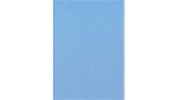 Solid Blue 32' x 16' Oval 15 Mil Thickness Overlap Liner | Flat Bottom | 48" and 52" Wall Height | 3000 Series - Standard Duty (SD) | 5-3216-721