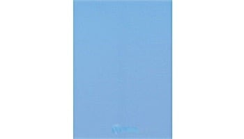 Solid Blue 12' x 20' Oval 15 Mil Thickness Overlap Liner | Flat Bottom | 48" and 52" Wall Height | 3000 Series - Standard Duty (SD) | 5-1220-721