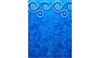 Blue Lagoon 30' Round 15 Mil Thickness E-Z Clip Pool Liner | 52" and 54" Wall Heights | 3000 Series - Standard Duty (SD) | 5-3000 LAGOON 2