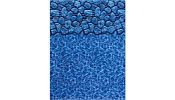Pebble Springs 38' x 18' Pebble Oval 15 Mil Thickness E-Z Clip Liner | 52" and 54" Wall Heights | 3000 Series - Standard Duty (SD) | 5-3818 PEBBLE 2