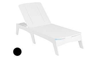 Ledge Lounger Mainstay Collection Chaise | Black | LL-MS-C-BK