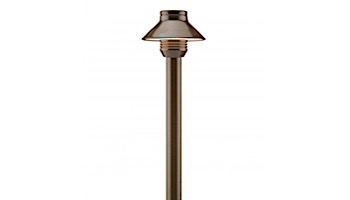 FX Luminaire SP-A 20W Path Light | Weathered Iron | 18" Riser | SPALED20W18RWI