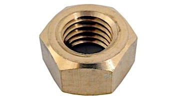 Pentair EQ Series Hex Head Nut 5/8-11 | Brass | 5 Pack | 356776