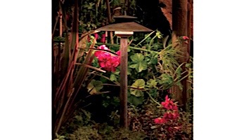 FX Luminaire DelMare Pathlight | 12" Riser | 20W G4 Xenon | Nickel Plate | DM-20-12R-NP