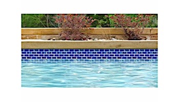 National Pool Tile Equinox 1x2 Glass Tile | Dark Blue | EQX-MIDNIGHT1X2