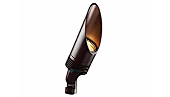 FX Luminaire NP 1 LED Up Light | Long Shroud | Sedona Brown | NP1LEDLSSB