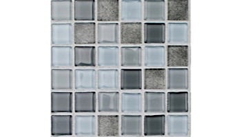 National Pool Tile Boutique Ibiza .75in x .75in Glass Tile | Azure | IBZ-AZURE