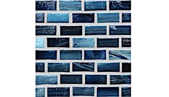 National Pool Tile Boutique Agate Series 1x2 Glass Tile | Portofino Pearl | AGT-1X2-PORTOFINO-PEARL