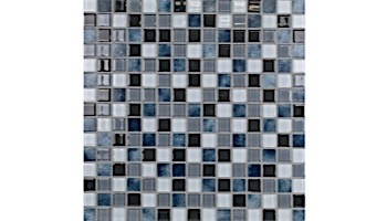 National Pool Tile Boutique Ibiza .75in x .75in Glass Tile | Moonstone | IBZ-MOONSTONE