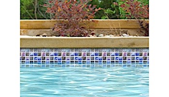 National Pool Tile Pacific Palisades Series 1x1 Glass Tile | Azure | PFS-OCEAN