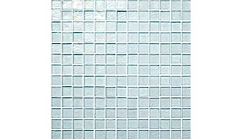 National Pool Tile Sea Ice Series 1x1 Glass Tile | Icecap | ICE-CLEAR