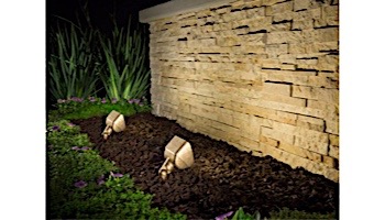 FX Luminaire LC LED Up Light | Zone Dimming + Color | Antique Tumbled | LCZDCAT