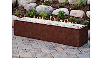 Outdoor GreatRoom Cortlin Linear Gas Fire Pit Table | COR-1264