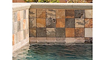 National Pool Tile Himalayan Slate 12x12 Series | Multicolor | HMS-MULTI12