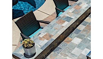 National Pool Tile Himalayan Slate 18x18 Series | Multicolor | HMS-MULTI18