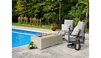 Outdoor GreatRoom Cove Linear Gas Fire Pit Table | CV-1242