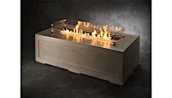 Outdoor GreatRoom Cove Linear Gas Fire Pit Table | CV-1242