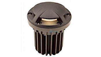FX Luminaire FC LED Well Light | Flat Black | Zone Dimming with Color | Ground Wash 180 Deg | FCZDCGW180FB