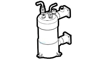 Hayward HP50HA Titanium Tube Heat Exchanger | HPX32012-120014