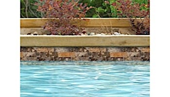 National Pool Tile Sim. Stackstone 6x16 Tile | Rust Multicolor | SST-RUST