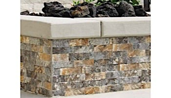 National Pool Tile Sim. Stackstone 6x16 Tile | Rust Multicolor | SST-RUST