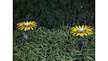 Desert Steel Daisy Solar Garden Light | Yellow | 409-301