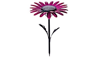 Desert Steel Daisy Solar Garden Light | Pink | 409-302
