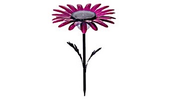 Pink Daisy Solar Garden Light