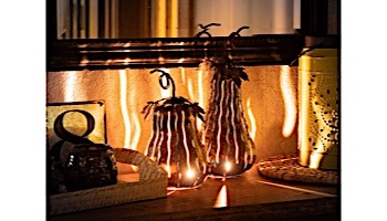 Desert Steel Tall Gourd Mini Luminary | 411-209