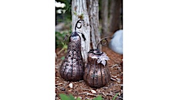 Desert Steel Tall Gourd Mini Luminary | 411-209