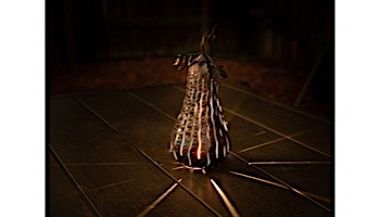 Desert Steel Tall Gourd Mini Luminary | 411-209