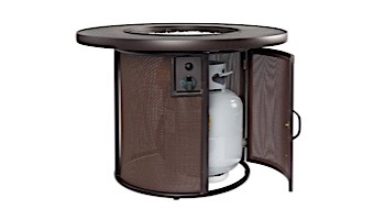 Outdoor GreatRoom Stonefire Gas Fire Pit Table | SF-32-K