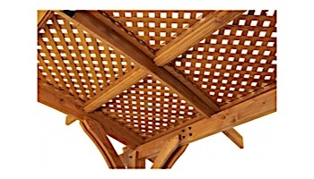 Outdoor GreatRoom Redwood Wood Lattice for SONOMA16-R | SONOMA16-R-LATT