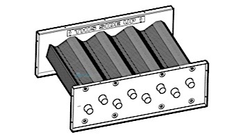 Hayward H-Series H500FD ASME Heat Exchanger Assembly | FDXLHXA1500A