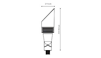 FX Luminaire FB 3 LED Series Up Light | Zone Dimming | FBZDCBZ