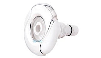Custom Molded Products 2" Spa Master Wave Design Gunite Jet | Directional Internal | Stainless Steel White | 25591-110-000
