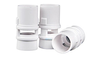 Custom Molded Products 2" Spa Master Wave Design Gunite Jet | Massage Internal | Stainless Steel White | 25591-140-000