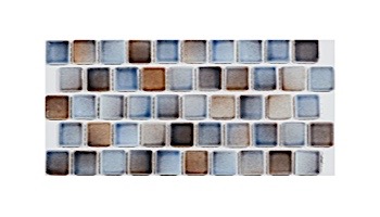 National Pool Tile Mix 1x1 Series | Sandy Beach Blend | MIX-SANDY BEACH