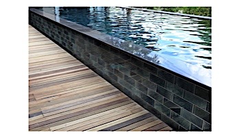 Artistry In Mosaics Subway Series 2x4 Glass Tile | Stratus Gray | GS84896B2