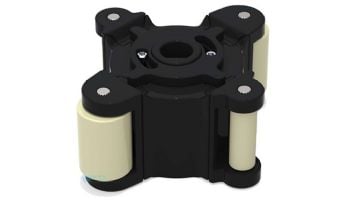 Blue White A3-NGG-R Roller Assembly | A3-SNGG-R