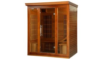 HeatWave Cedar Elite 3-4 Person Infrared Sauna with 9 Carbon Heaters | SA1315