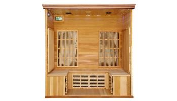 HeatWave Cedar Elite 4-5 Person Infrared Sauna with 9 Carbon Heaters  | SA1322