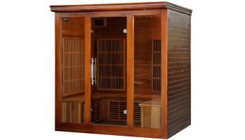 HeatWave Cedar Elite 4-5 Person Infrared Sauna with 9 Carbon Heaters  | SA1322