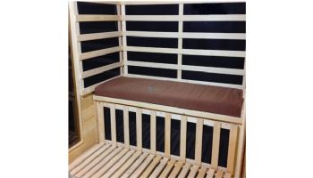 HeatWave Seat Cushion for 2-Person Sauna | Brown | SA5052