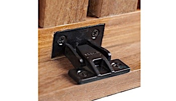 HeatWave Teak Shower & Sauna Bench with Storage | SA5046