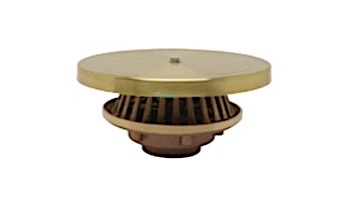 Crystal Fountains Suction Drain 3" with Round Anti-Vortex Plate | DSA300