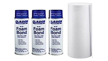 42" Pool Wall Foam & Adhesive Kit | 170596