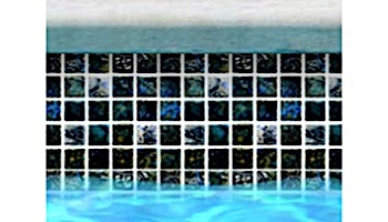 Fujiwa Tile SAGA Series 1x1 | Blue Blend | SAGA-112